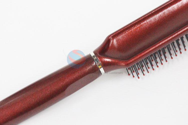 Fashion Style Coffee Color Handle Massage Comb