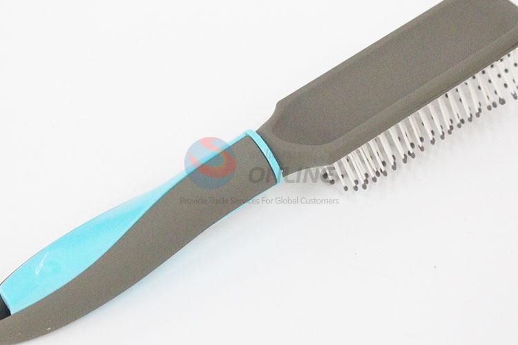 Beautiful Blue Color Comb Head Scalp Massage Comb