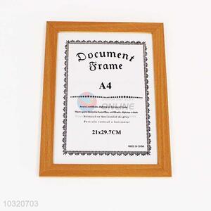 A4 Certificate Picture Frame for Wholesale