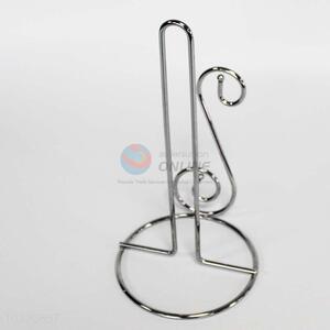 Flower Iron Paper Towel Holder