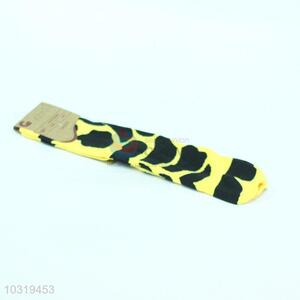 New style popular cute yellow&black sock