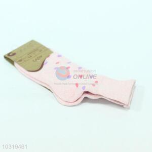 China factory price cute pink sock