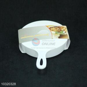 Good quality cheap white microwave oven long-handle pan