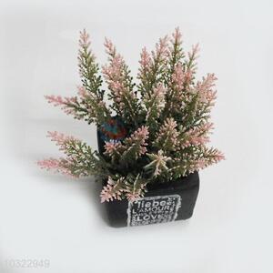 Professional factory plastic lavender bonsai