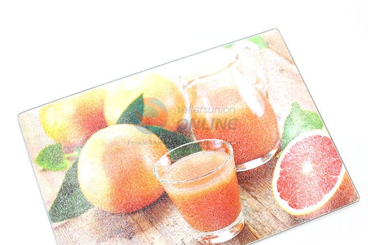 Fashion Style Glass Cutting Board for Fruit and Vegetable