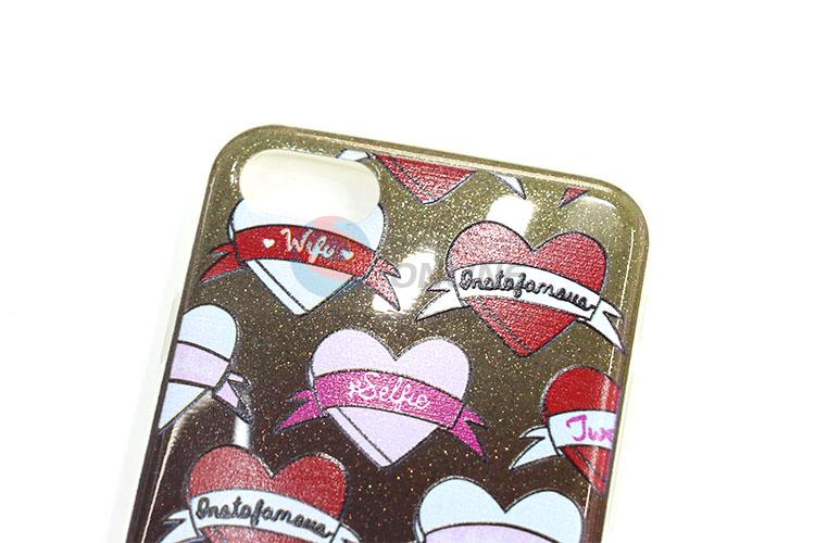 High Quality Heart Printed Mobile Phone Shell for Sale