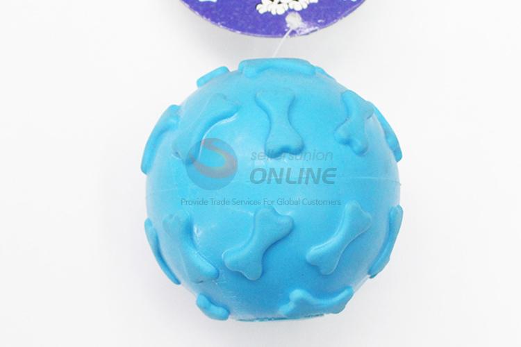 Cheap wholesale high quality pet toy bone ball