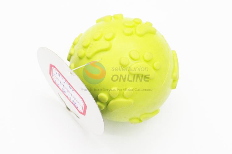 Lovely design popular pet toy footprint ball