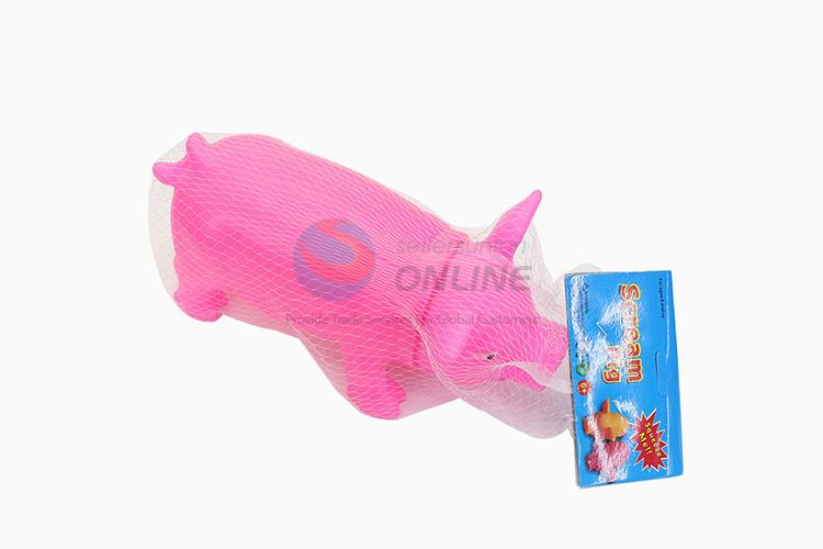 Popular design low price kids sound pig toy