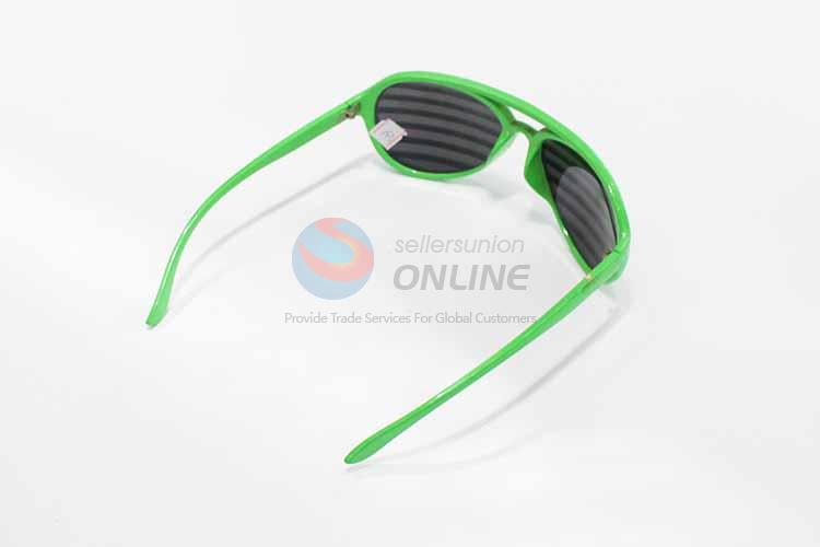 Green Fashion Party Glasses