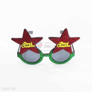 Merry Christmas Star Shaped Fashion Party Glasses