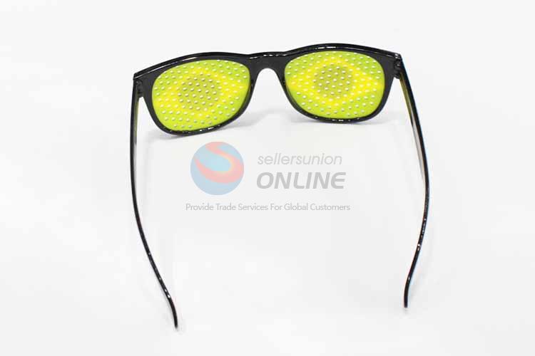 Blue Round Dot Fashion Party Glasses