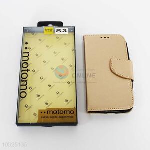 Fancy leather mobile phone case for samsung