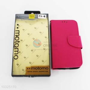 High protective soft pu leather mobile phone case for samsung