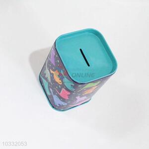 Latest Style Cartoon Printed Coin Tin Box