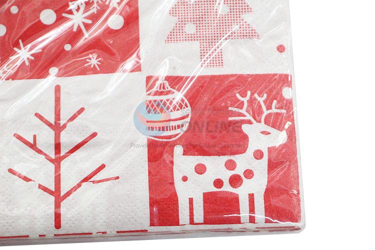 Cute Christmas Square Paper Towel for Sale