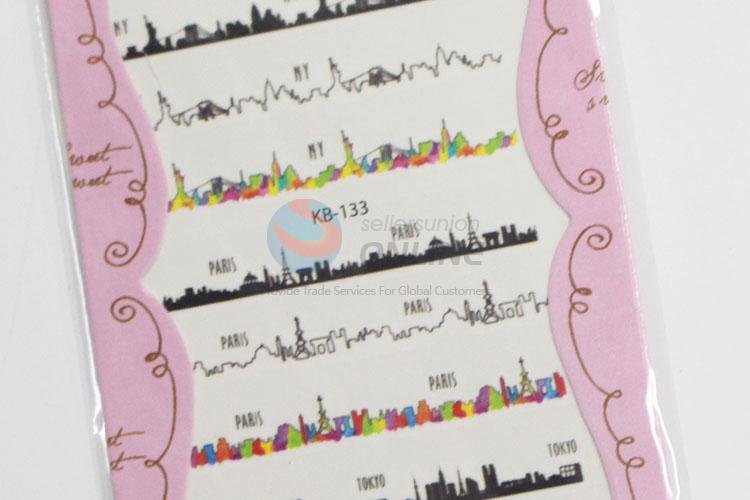 Wholesale low price nail sticker