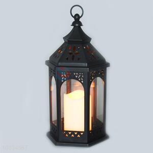 Portable Glass Hallway Storm Lantern