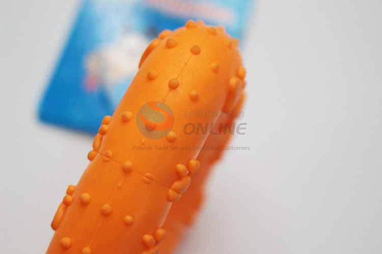 Orange Triangle Shaped Pet Toys/Dog Toy/Chew Toy