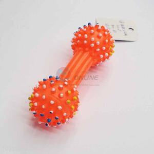 Orange Bone Shaped Vinyle Pet Toys/Dog Toy/Chew Toy