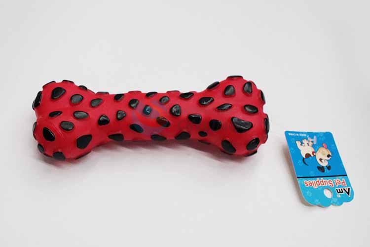 Red Bone Vinyle Pet Toys/Dog Toy/Chew Toy