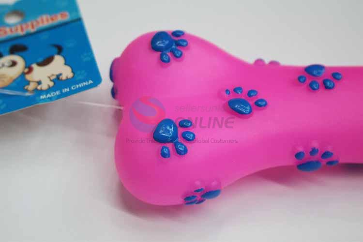 Bone Shaped Vinyle Pet Toys/Dog Toy/Chew Toy