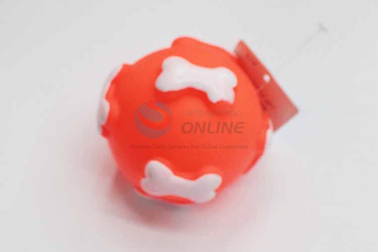 Orange Ball Vinyle Pet Toys/Dog Toy/Chew Toy