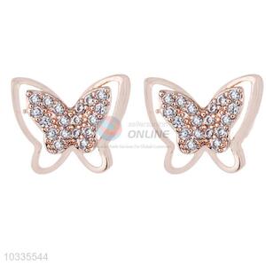 Lovely design custom butterfly s925 earrings