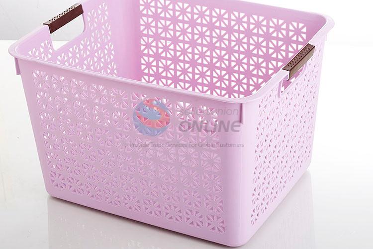 Delicate Design Plastic Household Storage Basket