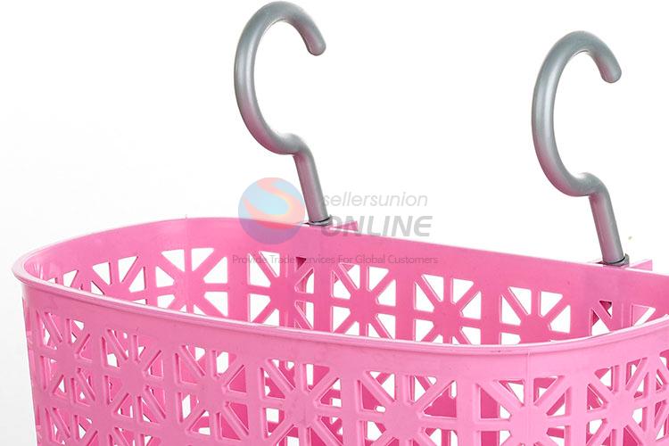 Unique Design Plastic Hanging Basket Storage Basket