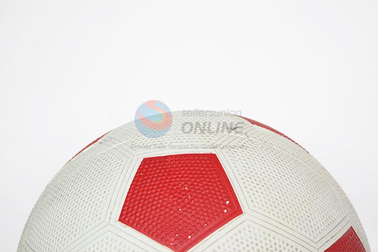 White Red Color Outdoor Sports PVC Traning Soccer