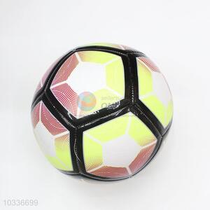 PVC Split Leather Soccer Football Play Game Equipment