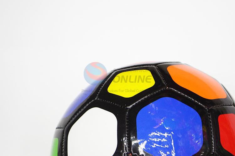 Multicolor Fashion PU Leather Soccer Ball Football