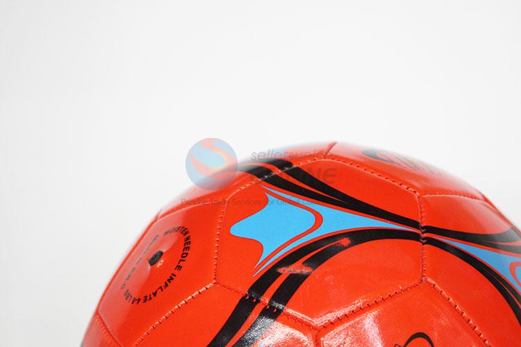 PVC Split Leather Training Soccer Ball Match Football