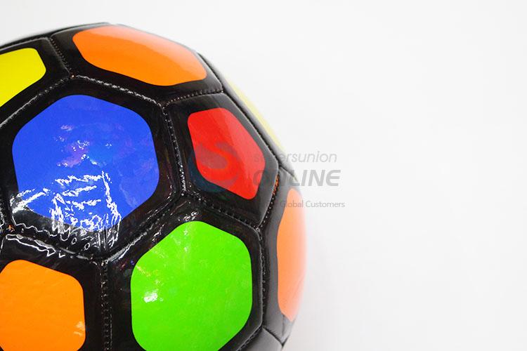 Multicolor Fashion PU Leather Soccer Ball Football