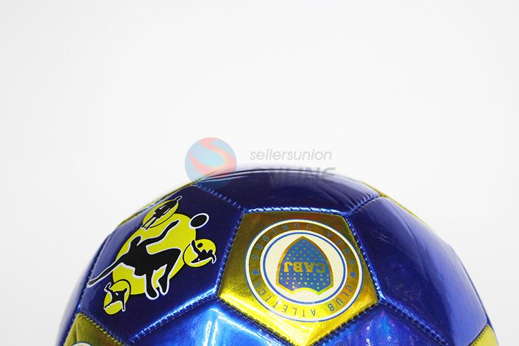 Royal Blue High Quality PVC Football Soccer