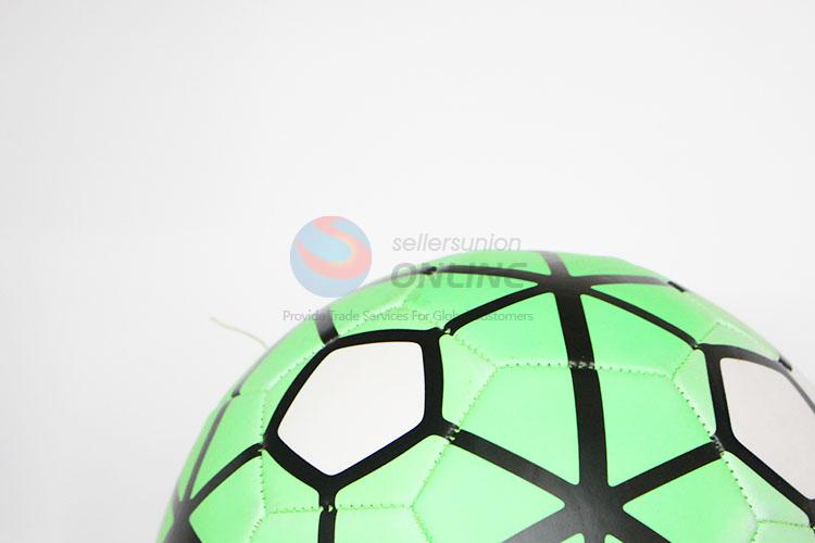 Net Pattern Grenn Color PVC Football Soccer