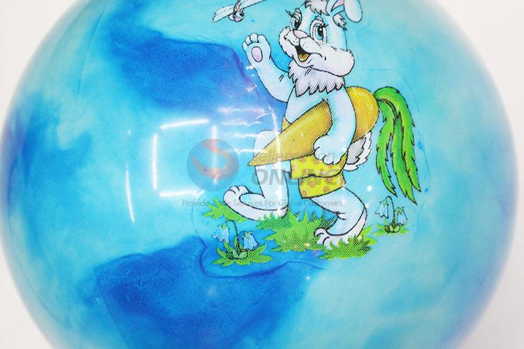 Rabbit Pattern PVC Inflatable Ball Toy Water Polo for Kids