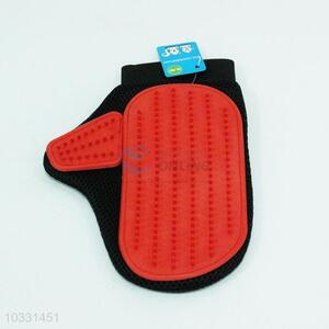 Dog Bath Massage Brush Palm Shape Gloves