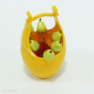 Hot Selling Food Pick Pear Shape Fruit Fork