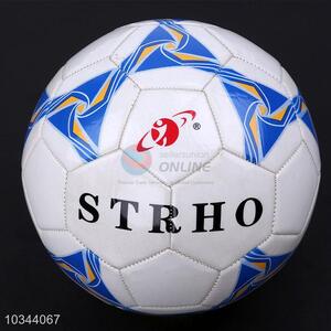 Mechanical sewing pu rubber football cheap size 5