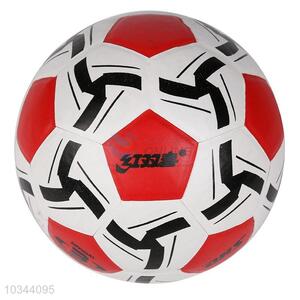 Star printed size 3 pu training football /soccer ball