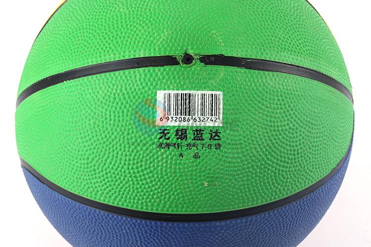 Promotion rubber butyl basketball for school