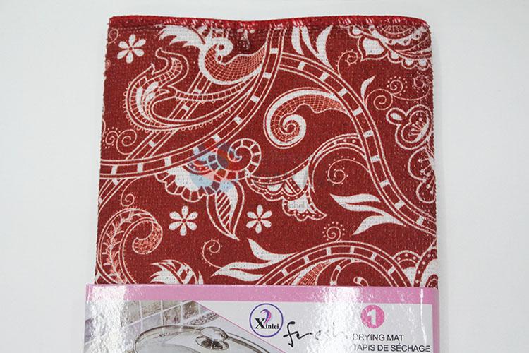 Reasonable price flower printing placemat