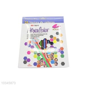 New Arrival 24pcs Nox-Toxic Colored Pencils for Sale