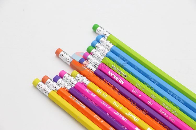 Top Sale 12pcs HB Wood Pencil for Kids