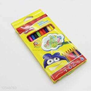 Promotional Wholesale 12 Colors Drawing Pencil