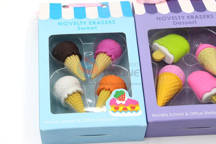 Great Novelty Dessert Cartoon Rubber/Eraser for Student