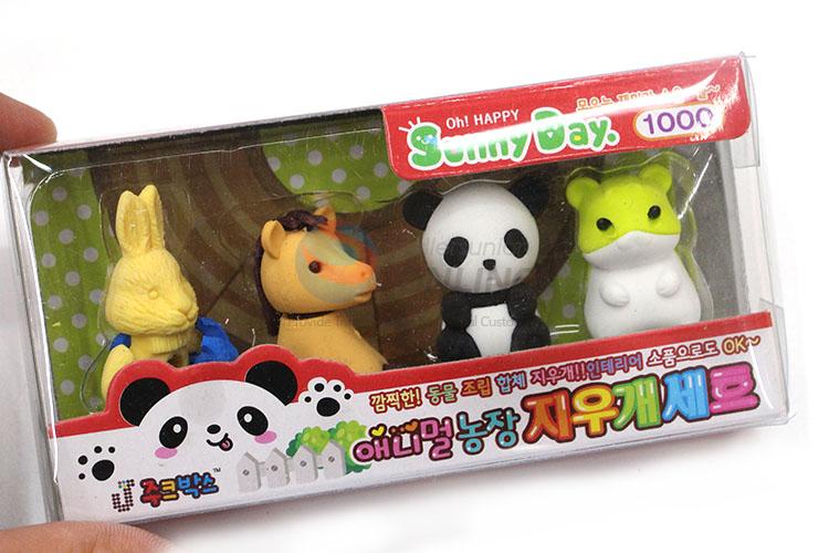 Promotional Wholesale Animals Cartoon Rubber/Eraser for Student