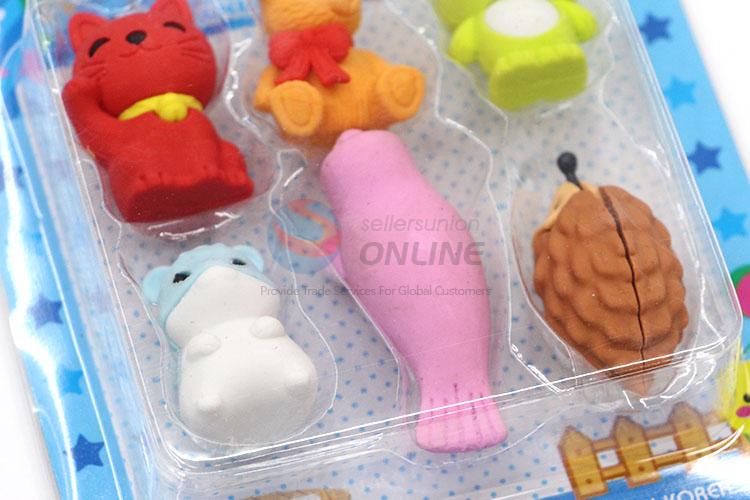 Wholesale Nice Animal Design Cartoon Rubber/Eraser for Student